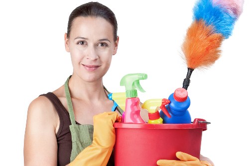 Window cleaning service for a Finchley home exterior