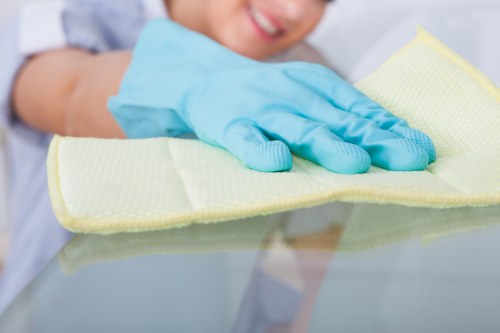 Deep cleaning of tiled flooring with grout care