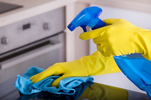 Freshly cleaned Finchley property showing a complete deep cleaning result