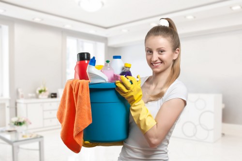 Visual representing corrective action after a deep cleaning issue